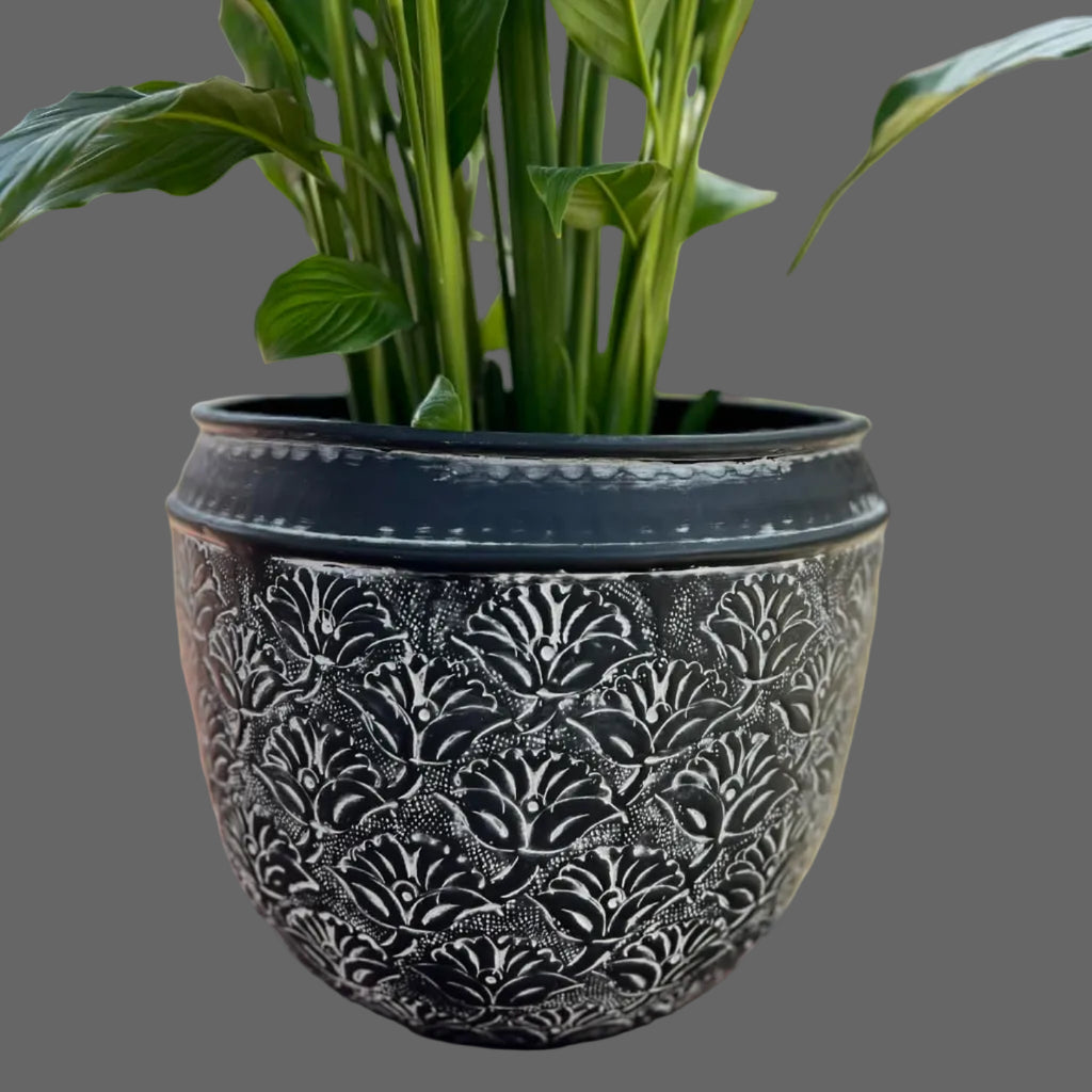 Black & White Boho Planters