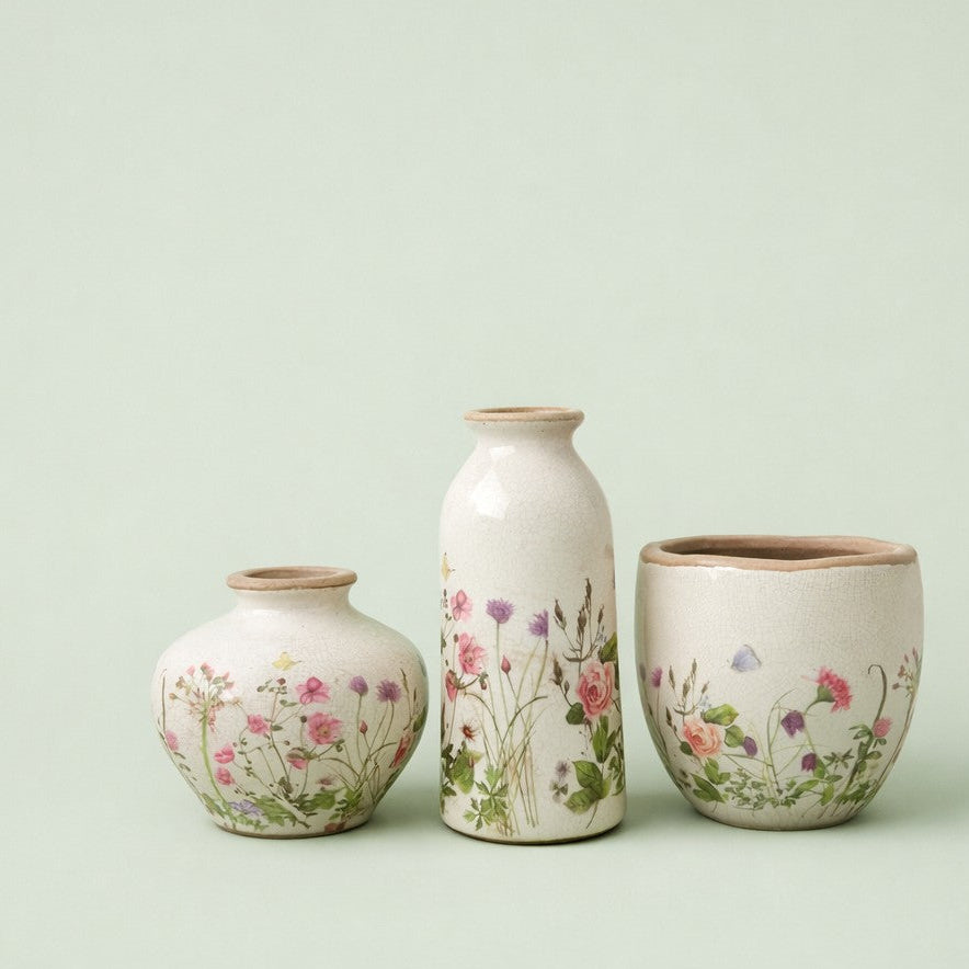 Wildflower Bottle Vase