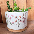 "Pink Blooms" Pot