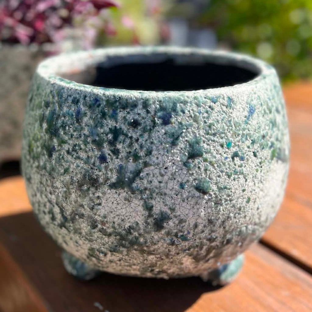 Volcanic JADE Round Pot