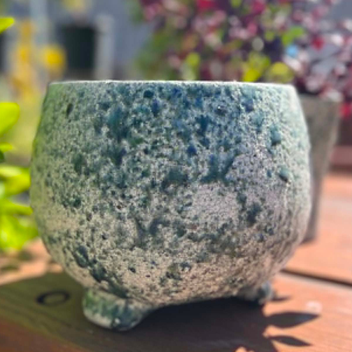 Volcanic JADE Round Pot
