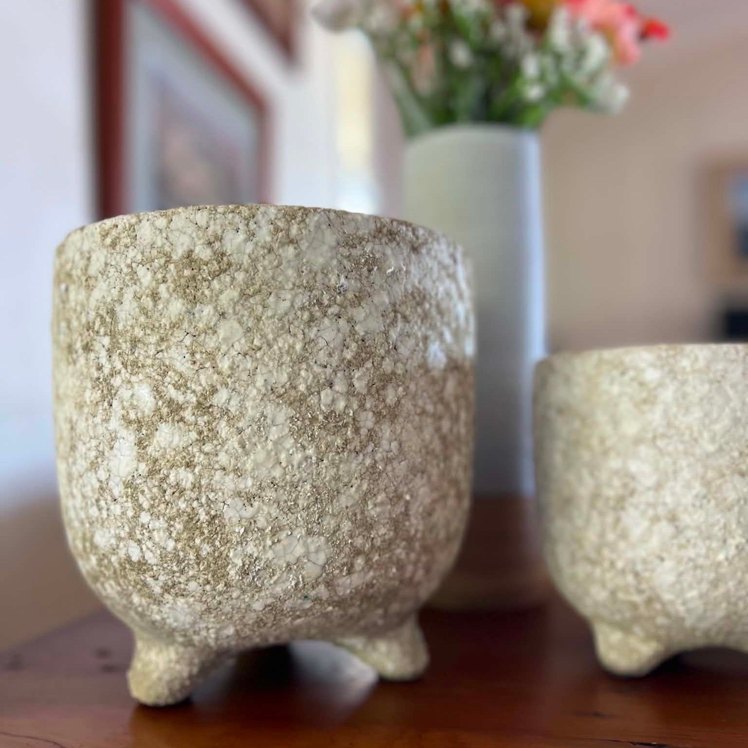 Volcanic Cylinder Pots