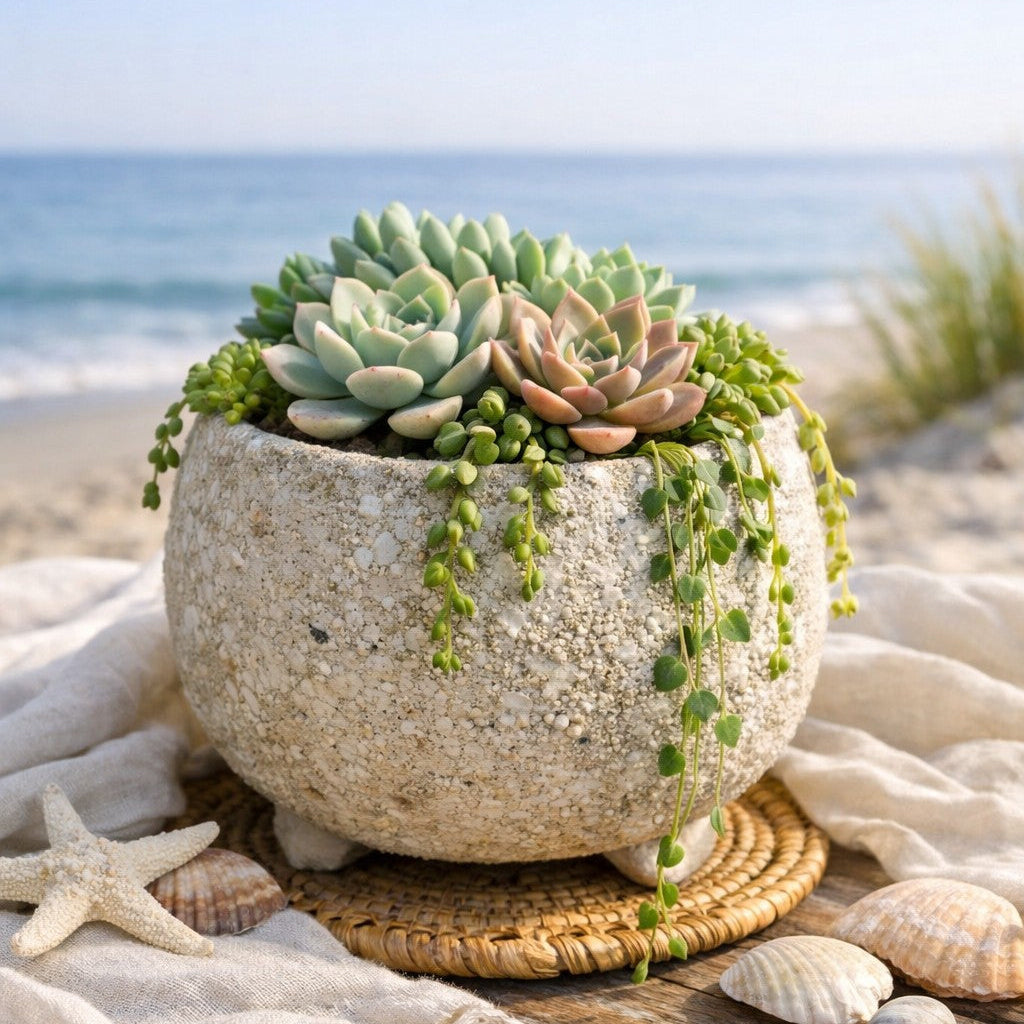 Volcanic Round Pot