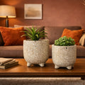 Volcanic Cylinder Pots