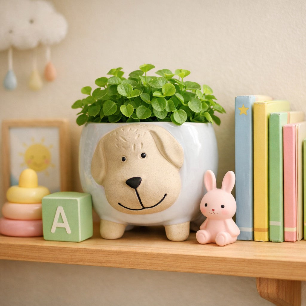 Puppy Dog Planter