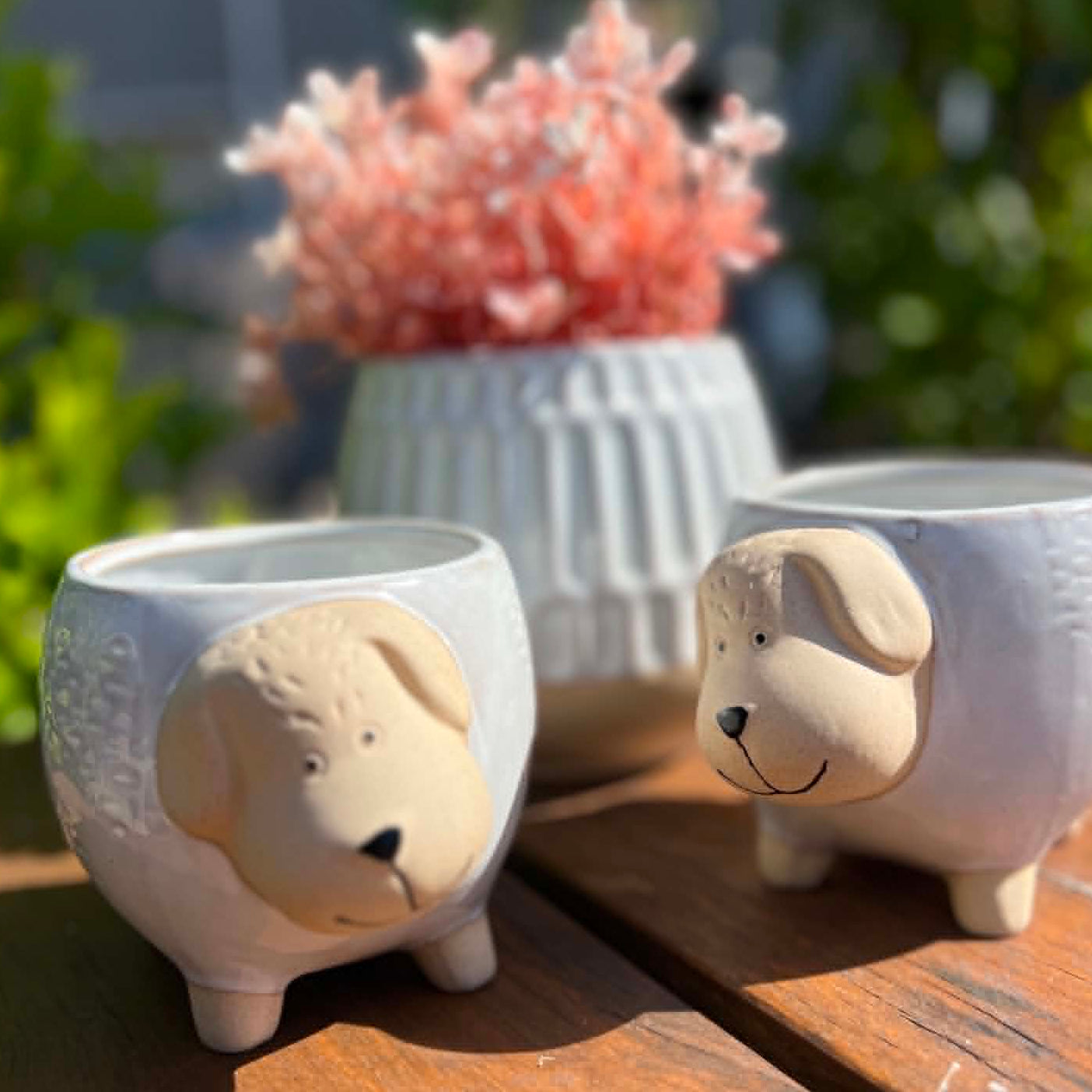 Puppy Dog Planter