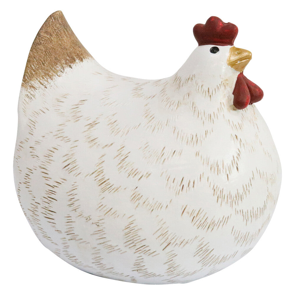 Chubby White Hen