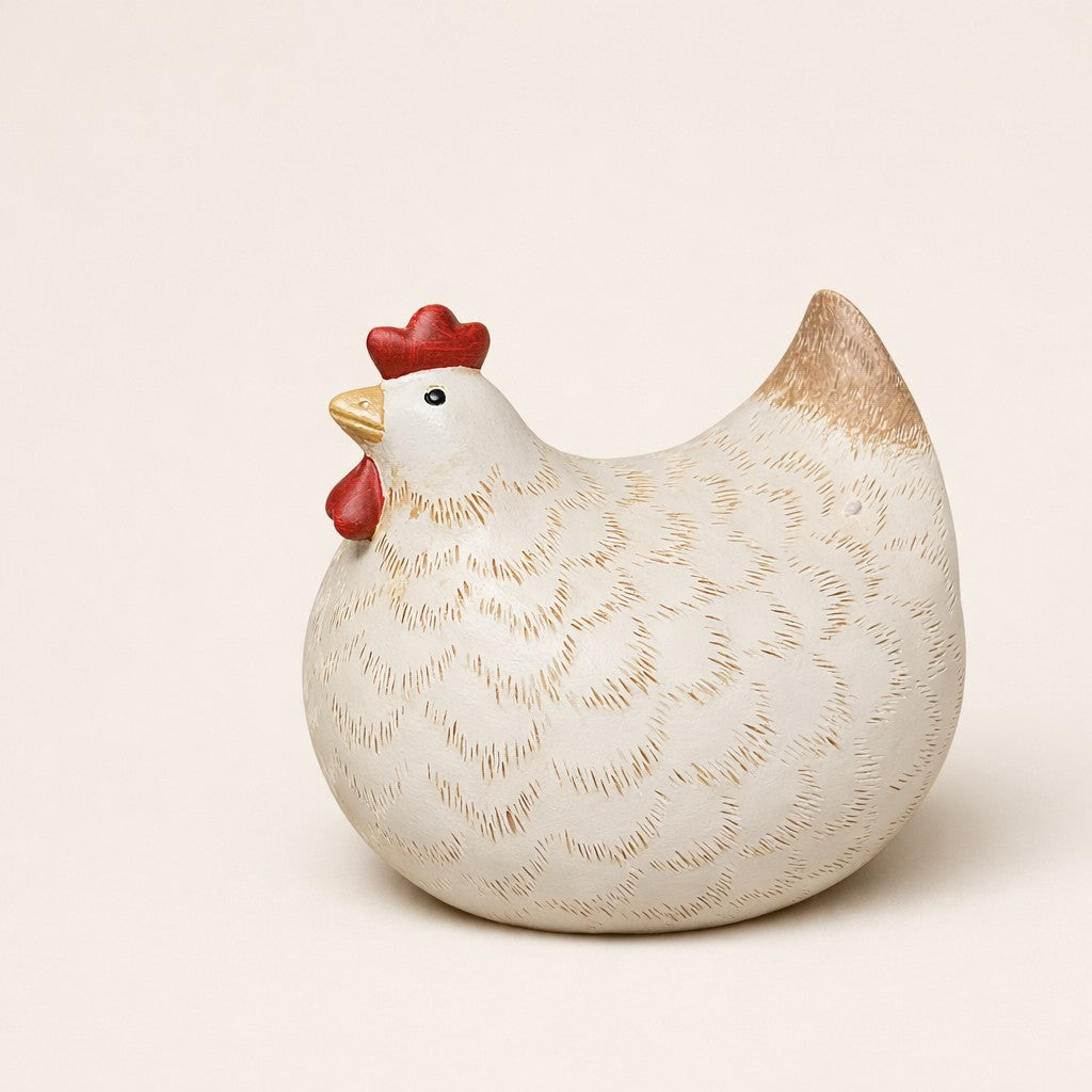 Chubby White Hen