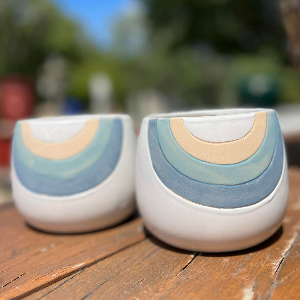 Rainbow Sky Pots